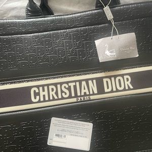 ***Christian Dior Black Large Tote***